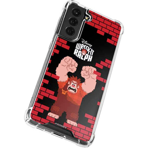 Disney Wreck-it Ralph Vintage Arcade Galaxy S21 FE Clear Case